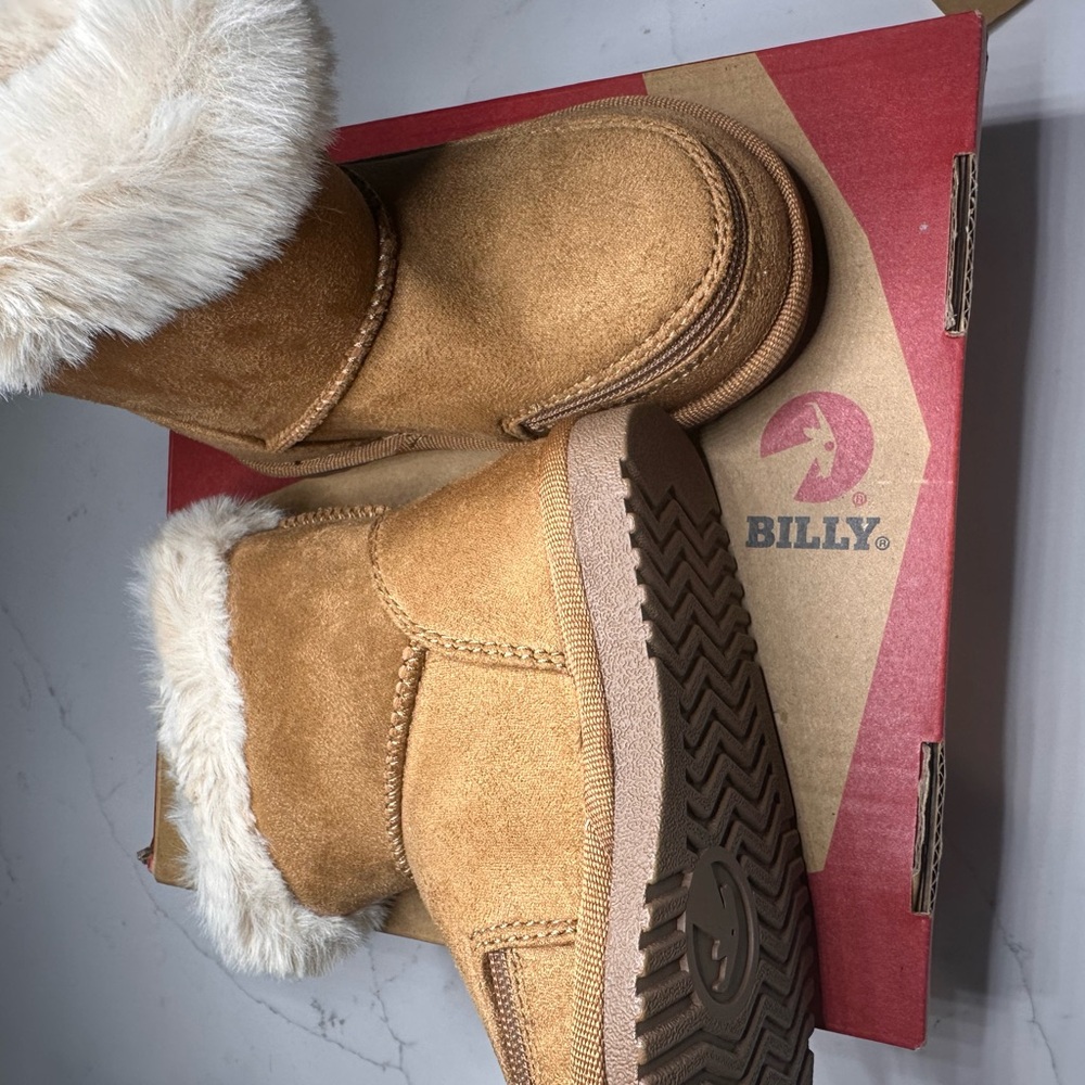 BILLY Footwear Toddler 7 M Boots with Faux Fur Lining